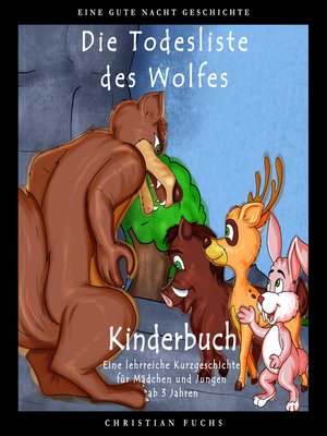 cover image of EINE GUTE NACHT GESCHICHTE--Die Todesliste des Wolfes